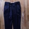 ISAIA navy blue flannel wool dress pants - Size 32 US / 48 EU - NWOT