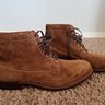 New in Box: Alden x Jcrew Michigan boot snuff suede 10.5