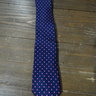 SOLD NWT Ralph Lauren Black Label Navy/Pink/White Dot Tie