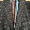 Etro Stunning Grey Pinstripe Wool Suit RRP $1300