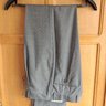 Ermenegildo Zegna grey wool summer dress pants