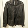 wjk Leather Shirt (BLACK) (L)