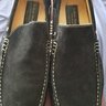 To Boot New York black suede driving loafers 10 SOLD