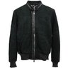 Giorgio Brato Mouton Shearling Jacket Bomber Twin-Zip Green IT50/M-L