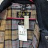 Barbour Sylkoil Ashby Jacket Navy L NWT
