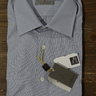 SOLD NWT Canali Modern Fit Light Blue Check Dress Shirt Size 16.5