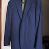 ISAIA AQUASPIDER BLUE SPORTCOAT IT 48 / US 38 - SOLD