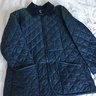 SOLD Lavenham quilted jacket navy nylon size UK 42