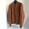 Falcon Garments MA-1 sz 50ish Whiskey Suede