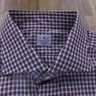 TRUZZI plaid dress shirt - Size 43 / 17 - NWT