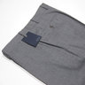 SOLD - BNWT INCOTEX Grey Tropical Wool Flat Front Dress Pants Trousers - Regular Fit - Size 48