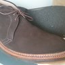 ALDEN Chukka All Weather Leydon Last size 10E-44 brown suede 4701 double crepe sole of rubber NEW