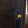 Epaulet Rivet Chino in Bright Navy Wool Twill, size 33