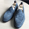 SOLD : MTO SUEDE LOAFER @@@VASS - SIZE 8