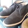 ALDEN CHUKKA ALL WEATHER BARRIE LAST SIZE 10,5E-45 BROWN SUEDE 4701 DOUBLE CREPE SOLE OF RUBBER NEW
