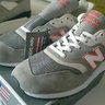NEW BALANCE 997CHT M8D 41.5 Made in USA gray orange and black soles NEW