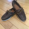 SOLD! $450 RANCOURT X PRL BOAT SHOES (DARK BROWN) US 8 / UK 7 / EU 41 MADE IN USA