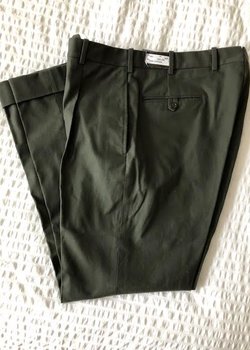 Epaulet x Hertling Trousers Taylor Fit 32 Olive Twill and Navy Twill NWT