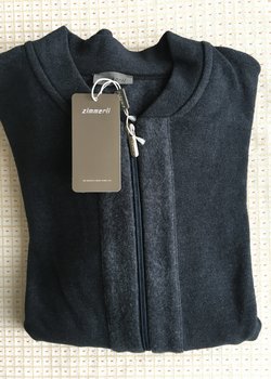 NWT Zimmerli Full zip sweat shirt / Fleece XL