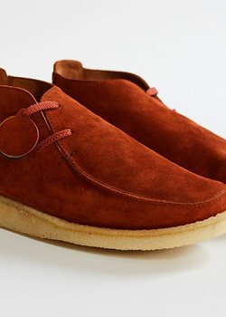 18 East × Padmore & Barnes Snuff Suede Wallabees (US 8.5-9)