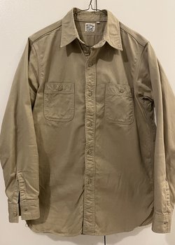 SOLD Orslow Khaki Army Workshirt Small