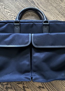The Armoury by Porter Traveller’s Briefcase in Navy