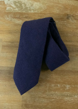 DRAKE'S of London purple pure cashmere tie authentic - NWOT
