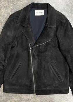 Our Legacy FW2012 Made in Sweden Black Suede Riders Jacket