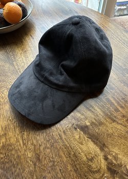 Brunello Cucinelli Suede Leather Hat Large L Cap