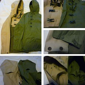 comparison NG camerman - USN parka