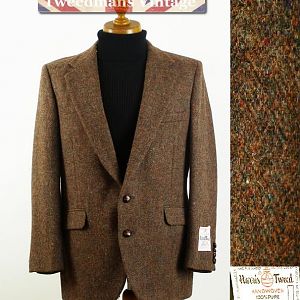 Brown Harris Tweed jacket.