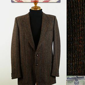 Striped Harris Tweed jacket