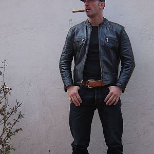 Aero Front Quarter Horsehide Leather Jacket