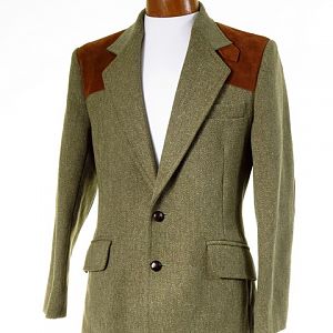 Vintage tweed shooting jacket.