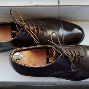 Meermin Captoe Oxford UK 11.5 Dark Brown