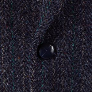 Dark Blue Harris Tweed Jacket