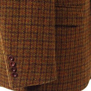 Checked Harris Tweed Jacket