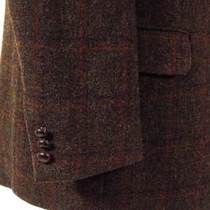 Check Harris Tweed Jacket