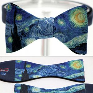BOW TIE "The Starry Night"