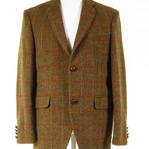 Scottish Wool Harris Tweed Check Jacket