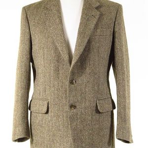 Mens Tweed Jacket Harris Tweed Wool