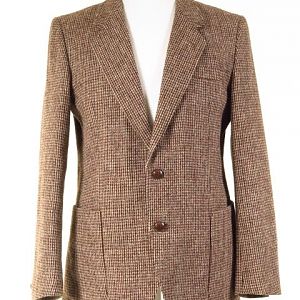 Patch Pocket Harris Tweed Jacket