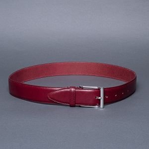 Burgundy belt