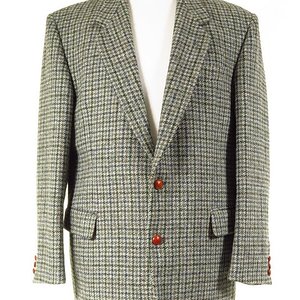 Check Harris Tweed Jacket