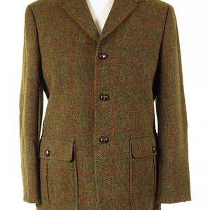 Half Norfolk Harris Tweed Jacket