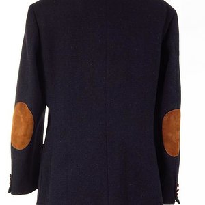 Navy Harris Tweed Jacket