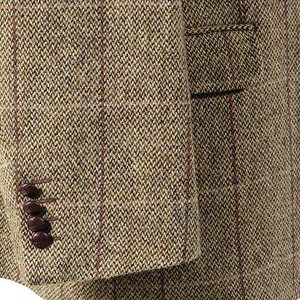 Grid Check Harris Tweed Jacket