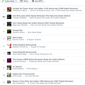 Playlist @ Rdio