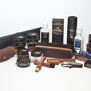 Some Saphir and La Cordonnerie Anglaise products.