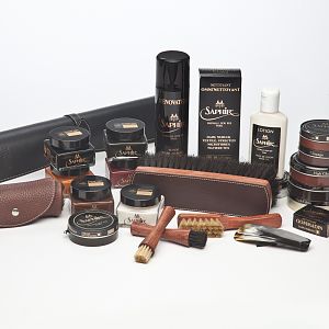Some Saphir and La Cordonnerie Anglaise products.